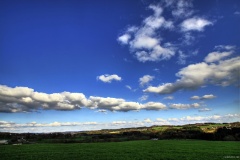 view to the east